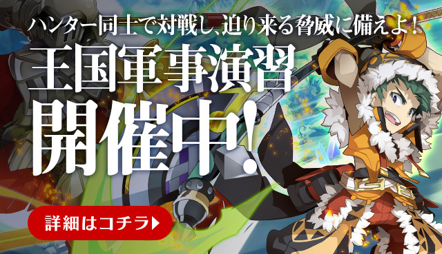王国軍事演習開催中！